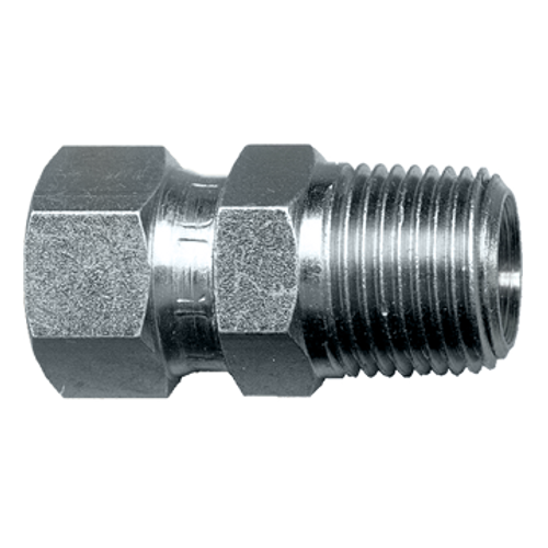 1/2 x 3/4" Steel Female 37° JIC - Male NPT Connector  S3520-12D 1/2 x 3/4" Steel Female 37° JIC - Male NPT Connector  S3520-12D