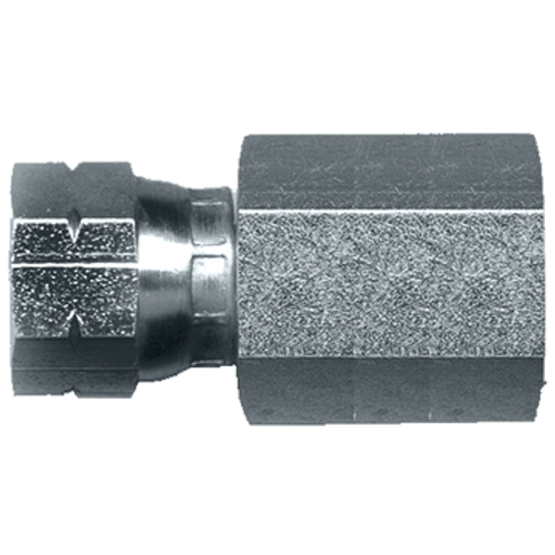 1-1/4 x 1-1/4" Steel Female 37° JIC - Female NPT Connector  S3526-20J