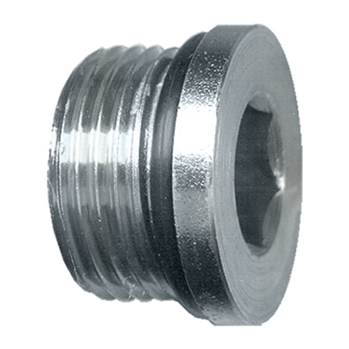 3/4"-16 Steel Male ORB Recessed Hex Sealing Plug  S3618-8 3/4"-16 Steel Male ORB Recessed Hex Sealing Plug  S3618-8