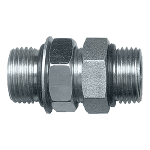 1-5/16"-12 Steel Male ORB - Male ORB Union  S3642-16