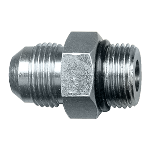 3/4 x 1-1/16"-12 Steel Male 37° JIC - Male ORB Connector  S3648-612