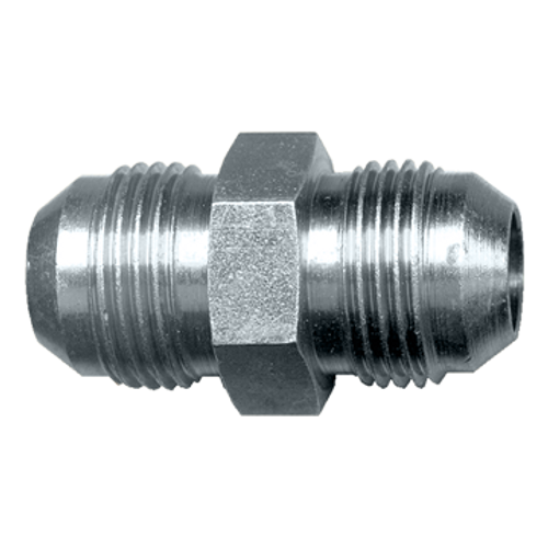 1-1/4 x 1" Steel Male 37° JIC Reducing Union  S3742-2016