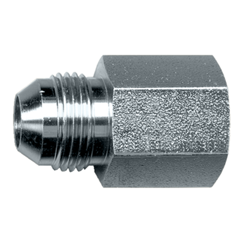 2 x 2" Steel Male 37° JIC - Female NPT Connector  S3746-32M