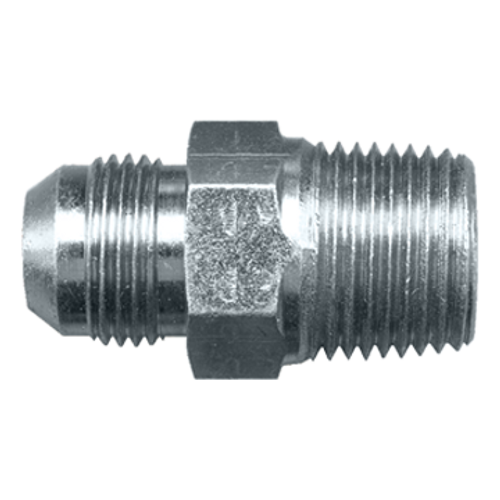 1-1/2 x 1-1/2" Steel Male 37° JIC - Male NPT Connector  S3748-24K