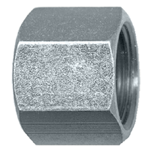 1/4" Steel Female 37° JIC Sealing Hex Cap  S3756-4