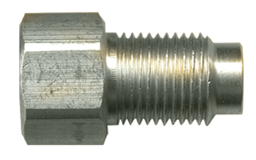 10-1.0mm Steel Male 45° Metric Inverted Flare Long Nut  SLJ141-3