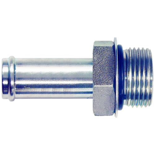 1-1/4" x 1-5/8"-12 Steel Hose Barb - Male ORB Connector  SO1125-20