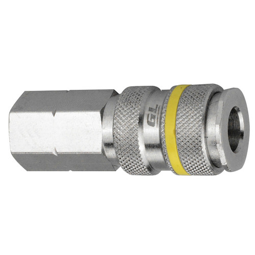 1/4 x 3/8" Steel ARO 210 Pneumatic Coupler - Female NPT   CH38-23