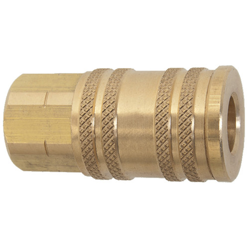 1/4 x 1/4" Brass ARO 210 Pneumatic Coupler - Female NPT   C38B