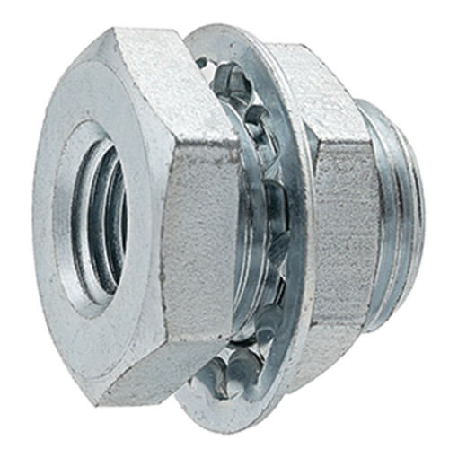 1/4" Steel Female NPT Bulkhead Coupling   G0808BHL-04-04