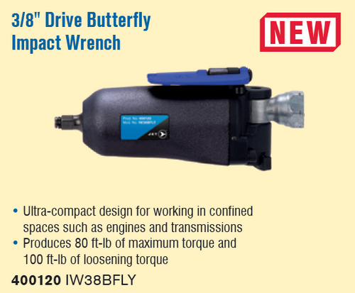 3/8" Drive Composite Butterfly Impact Wrench  400120