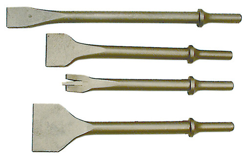 .401" Shank Standard Duty Narrow Face Flat Chisel 408201