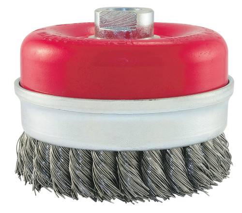 4 x 5/8"-11 NC Knot Banded Cup Brush 553652