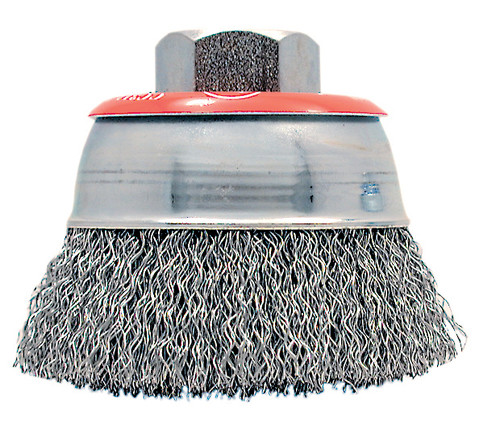 3 x 5/8"-11 NC Crimped Cup Brush 554105