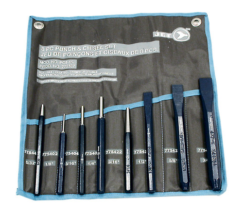 8 Pc. Punch and Chisel Set 775507