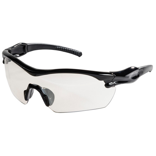 Sellstrom® XP420 Series Sta-Clear® AF/AS Wrap Around Safety Glasses - Indoor/Outdoor - Black Frames  S72102