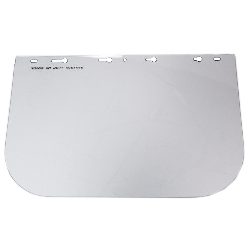 Replacement 390 Series 8 x 12" Clear Acetate Sta-Clear® AF Face Shield  S35040