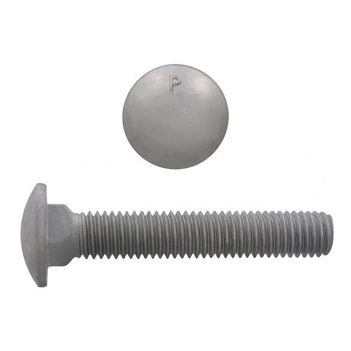 1/2"-13 x 1-1/2" UNC Grade 2 Galvanized Carriage Bolt 50 Pc.   852-583