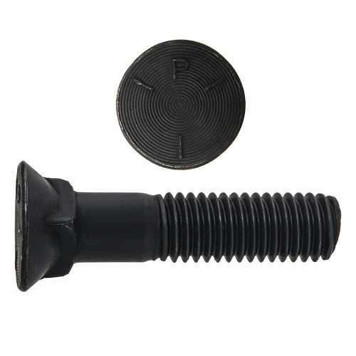 7/16"-14 x 2" UNC Grade 5 Bare Plow Bolt 450 Pc.   B132-541