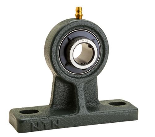 30mm Cast Iron Hanger Bearing Pedestal Block w/Wide Set Screw Insert Bearing  UCHP206D1