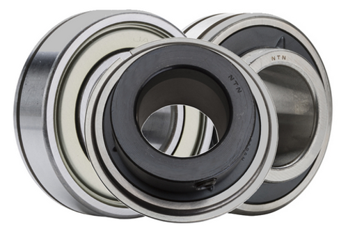 2-1/4" Cylindrical Insert Wide Eccentric Locking Collar Ball Bearing - Snap Ring  UELS212-204D1NR