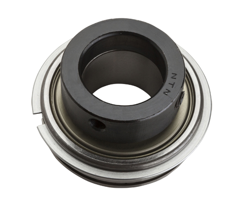 1-1/8" Cylindrical Insert Narrow Eccentric Locking Collar Ball Bearing - Ring Groove Only  AELS206-102N