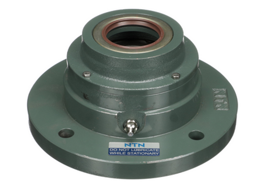 3-7/16" SFC Sealed Spherical Roller Bearing Round Flange Block Assembly - One Open End Cover  C-SFCW2220-307N1
