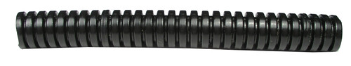 1/8" x 100' Black Polyethylene Convoluted Split Loom  5138-26