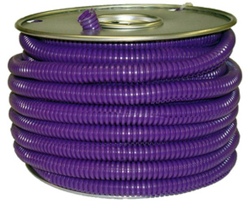 .250" x 50' Purple Polyethylene Convoluted Split Loom  5140-9-B