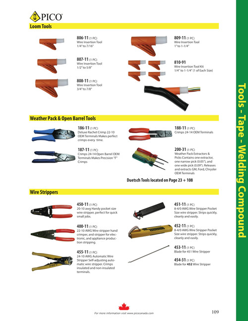 8-4/0 AWG Dedicated Wire Stripper  451-11