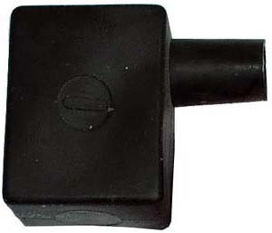 2-1 AWG Black Left Elbow Battery Terminal Protector Boot  762N-11