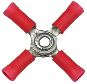 2 Pc. 22-18 AWG Vinyl Insulated 4-Way Connector  1721-13
