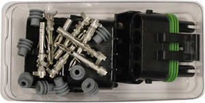 16-14 AWG 4 Cavity Weather Pack Kit  2177-14
