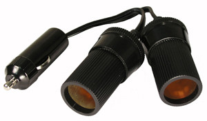 12V Twin Plug Adapter  3924-11