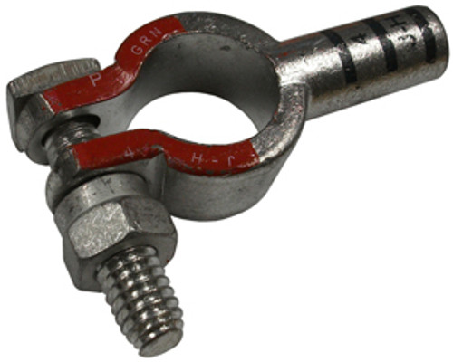 4 AWG Copper Positive Straight Barrel Battery Terminal  5204-11