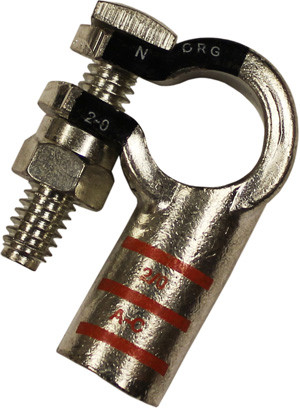 2/0 AWG Copper Negative Left Elbow Battery Terminal  5251-11