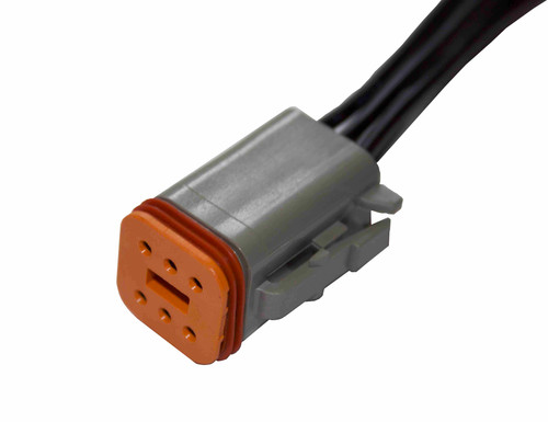 16 AWG 6-Way Deutsch "DT" Female Receptacle Pigtail  5794-11