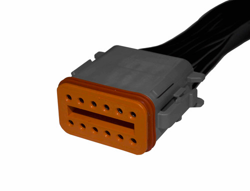 16 AWG 12-Way Deutsch "DT" Female Receptacle Pigtail  5798-11