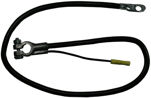 4 AWG @ 32" Black Top Post Battery Cable w/Lead  6259-0-11