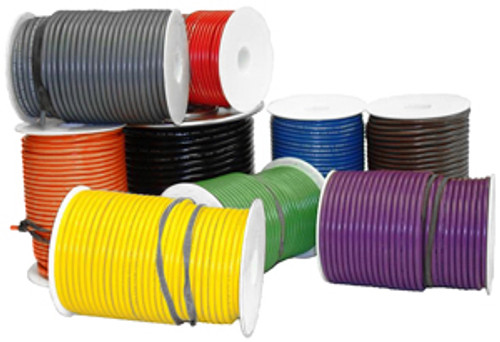 12 AWG @ 100' Blue PVC Insulated TEW Single Conductor Wire  8012-1-C