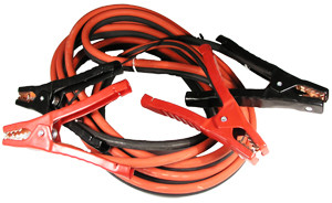 4 AWG 400A @ 24' Red & Black PVC Insulated Booster Cable Set  8165F-E