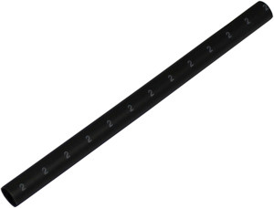 12 Pc. 8mm x 6" @ 12 Black Dual Wall Magmaflo 4:1 Shrink Tubes  8362-43