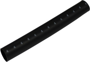 5 Pc. 18mm x 6" Black Dual Wall Magmaflo 4:1 Shrink Tubes  8364-43