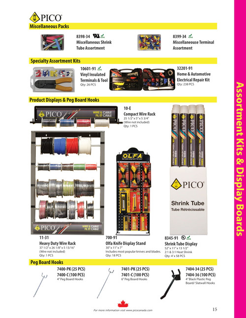 Miscellaneous Vinyl Insulated Terminal Assortment  8399-34