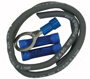 3 Pc. 14 AWG @ 12" Fusible Link Wire Install Kit  8614-BP