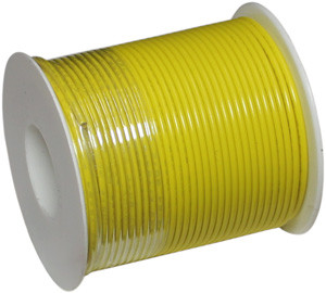 24 AWG @ 100' Yellow Primary / Hook Up Wire  8824-7-C