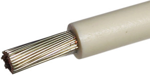 6 AWG @ 100' White Boat Wire  9006-6-26