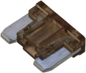 25 Pc. 7.5A Brown Min Blade Low Profile Fuses  9944-35