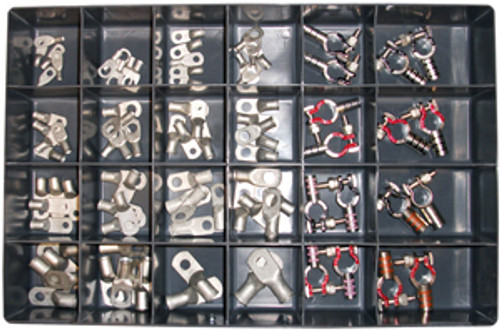 90 Pc. Lug & Battery Terminal Assortment Kit  34001-91