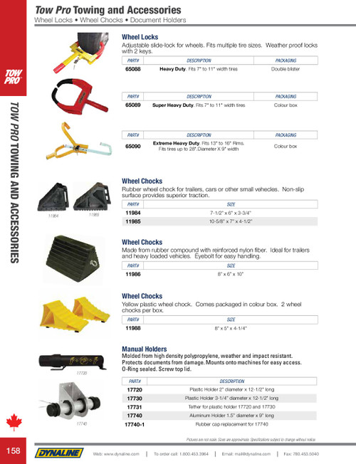 Wheel Lock - Heavy Duty  65089